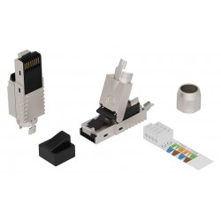 Lanview RJ45 FTP plug Cat6a for Référence: W125960697