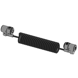 Ergonomic Solutions ClickSafe Dual Lock Curly Référence: W128903726