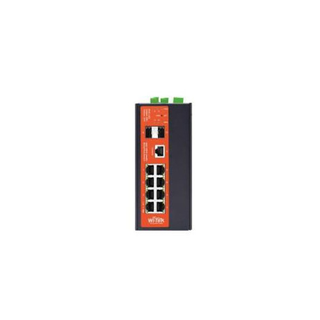 Wi-Tek 8GE POE+2SFP PORTS 24-48V L2 Référence: W128319808