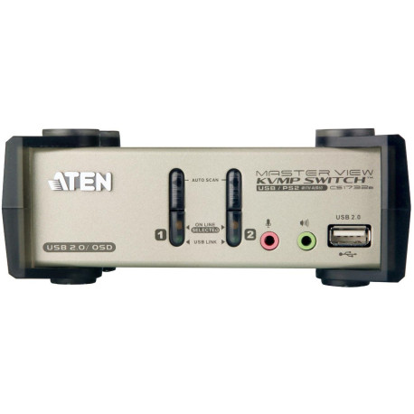 Aten 2 port USB KVM (Five In One) Référence: CS1732B-AT-G