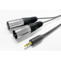 Vivolink 3.5MM CABLE to 2 x XLR male Référence: W127058198