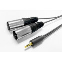 Vivolink 3.5MM CABLE to 2 x XLR male Reference: W127058198