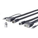 Vivolink Pro VGA + Audio Cross Wall 15M Reference: PROVGASCW15