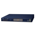 Planet IPv6/IPv4, 16-Port Managed Référence: GS-4210-16P2S